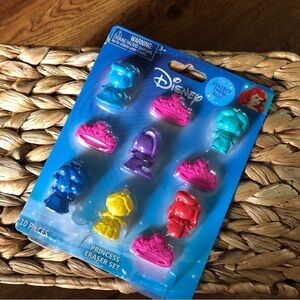 Disney Princess: 10pc Eraser set